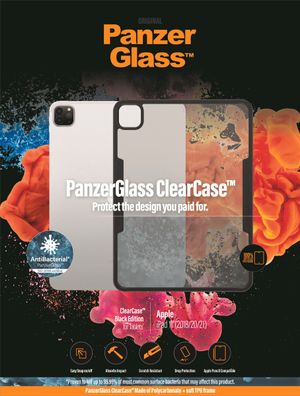 PanzerGlass ClearCase Apple iPad 11” (2018/2020/2021), Black