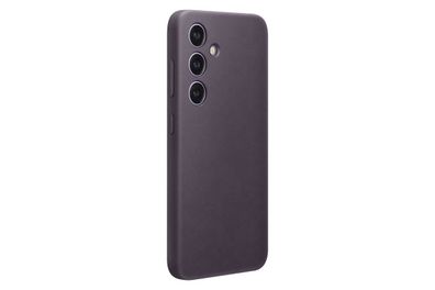 Samsung by Hochuen Vegan Leather Case für S24, Dark Violet