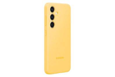 Samsung Silicone Case für Galaxy S24, Yellow