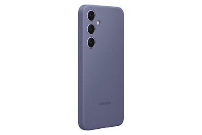 Samsung Silicone Case für Galaxy S24 + , Violet