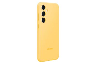 Samsung Silicone Case für Galaxy S24 + , Yellow
