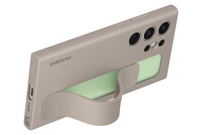 Samsung Standing Grip Case für Galaxy S24 Ultra, Taupe