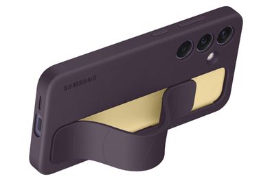 Samsung Standing Grip Case für Galaxy S24, Dark Violet