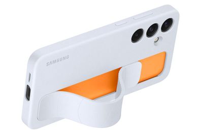 Samsung Standing Grip Case für Galaxy S24 + , Light Blue