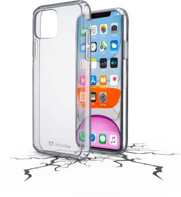 Cellularline Hard Case CLEAR DUO iPhone 11, Transp.