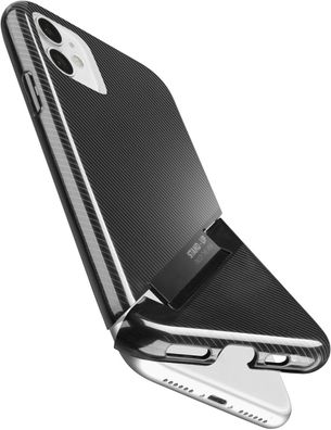 Cellularline Stand Case für iPhone 11, schwarz