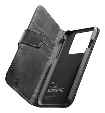 Cellularline Supreme Case f. iPhone 14 Pro Max, Black