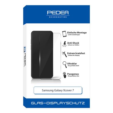 PEDEA Display-Schutzglas Samsung Galaxy Xcover 7