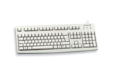 CHERRY G83-6105 USB-Tastatur hellgrau