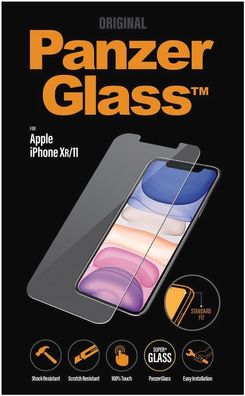 PanzerGlass f. Apple iPhone 11, XR * BULK