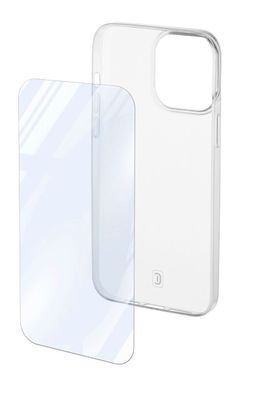 Cellularline Protection Kit iPhone 15 Pro Clear