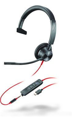 Poly Headset Blackwire C3315-M Mono USB-C/ A und 3,5 mm Teams
