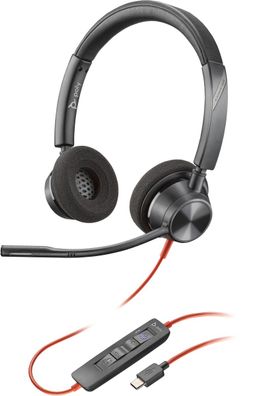 Poly Headset Blackwire C3320-M Stereo USB-C/ A Teams