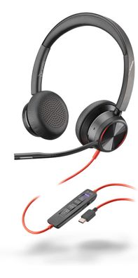 Poly Headset Blackwire C8225-M Stereo USB-C/ A Teams