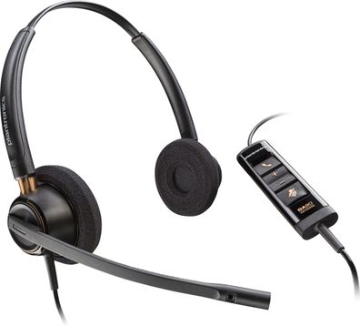 Poly Headset EncorePro 525-M binaural USB-A und USB-C Teams