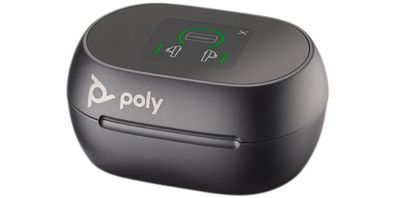 Poly Touchscreen Lade Etui schwarz Voyager Free 60+ UC (USB-A)