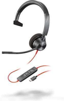Poly Headset Blackwire C3310 Mono USB-C/ A