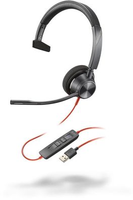 Poly Headset Blackwire C3310-M Mono USB-C/ A Teams