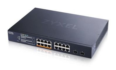 ZyXEL XMG1915-18EP16-Port 2.5GbE, 2 SFP + , 8 x PoE + + Switch