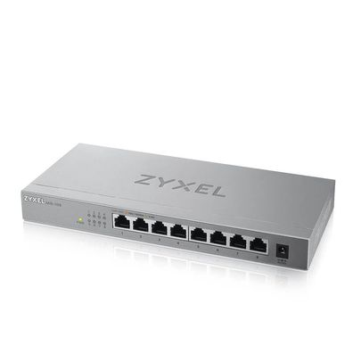 ZyXEL XMG-108 8 Port 10/2,5G MultiGig PoE + + Switch unmanaged