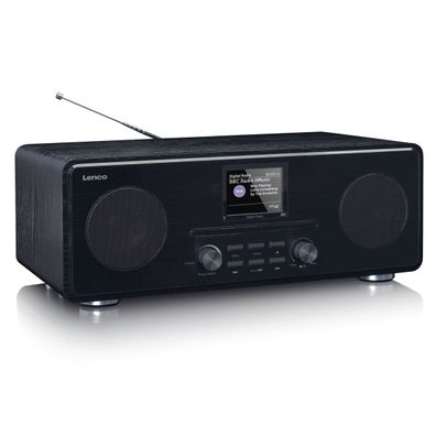 LENCO DAB + , FM Radio mit CD, MP3 Player, BT, RC