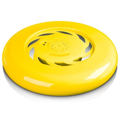 LENCO AFB-100 Frisbee mit eingebauten BT- Lautsprecher gelb