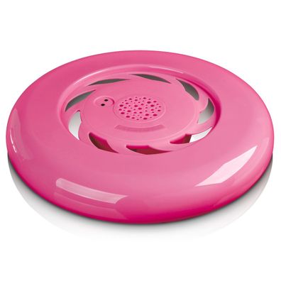LENCO AFB-100 Frisbee mit eingebauten BT- Lautsprecher pink