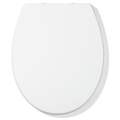 Toilettensitz Riga Weiß Kunststoff mit Softclose