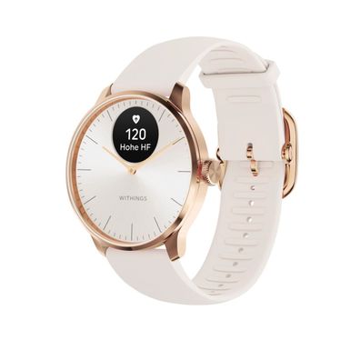 Withings ScanWatch Light, rose gold white