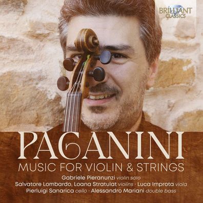 Niccolo Paganini (1782-1840): Werke für Violine & Streicher - - (CD / W)