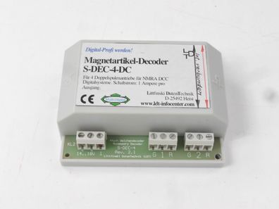 Littfinski LDT SA-DEC-4-DC Decoder Schaltdecoder 4-fach für DCC