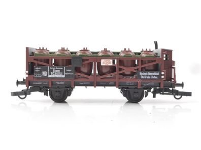 Piko H0 5/6454/011 Güterwagen Säuretopfwagen mit Bremserhaus 503 011 DRG / NEM