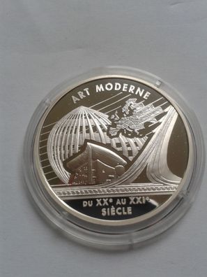 6,55957 Francs 2000 PP Art moderne 22,2g Silber 920er - in Münzdose
