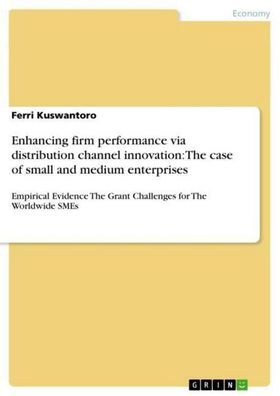 Enhancing firm performance via distribution channel innovation: The case of ...