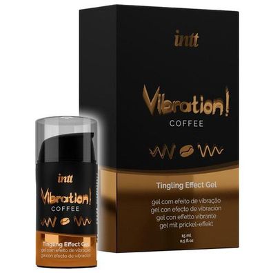 Gel für den Intimbereich, Coffee Vibration. Wärmende und vibrierende Wirkung.