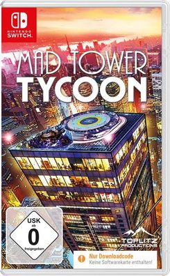 Mad Tower Tycoon SWITCH (CiaB) Code in a Box - Iridium Media - (Nintendo Switch...