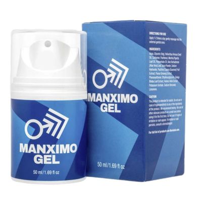 Manximo Gel für den Mann Revitalisiert Belebt natürliche Extrakte