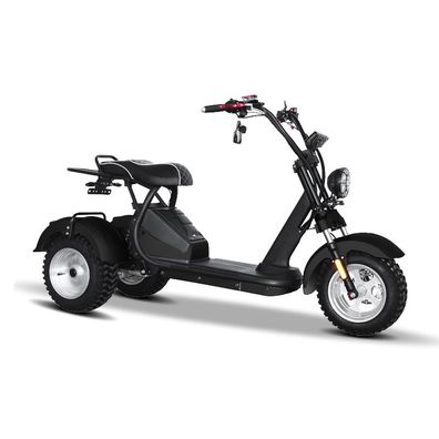 Elektro Scooter Trike mit Straßenzulassung und drei Räder HM7 Off-Road - ca. 70km Rei