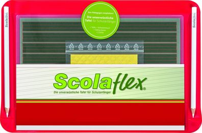 Schülertafel Scolaflex L1A Set Taf. 259X177 Schoner Tuch 2Stifte