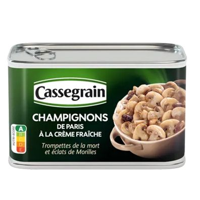 Cassegrain Champignons de Paris à la Crème fraîche - Pilzgenuss in cremiger Sauce