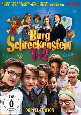 Burg Schreckenstein 1 + 2: - Concorde Home Entertainment - (DVD Video / Sonstige / un