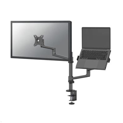 Neomounts DS20-425BL2 Monitor-/ Laptop-Tischhalterung, schwarz