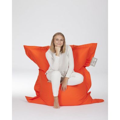 Sitzsack - orange, von sit on it