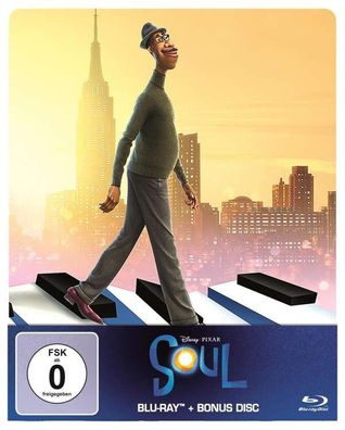 Soul (2020) (Blu-ray im Steelbook) - Walt Disney - (Blu-ray Video / Animationsfilm)