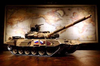 RC Panzer "Russland T90" Heng Long 1:16 mit Rauch&Sound + 2,4Ghz V7.0 -Pro Modell