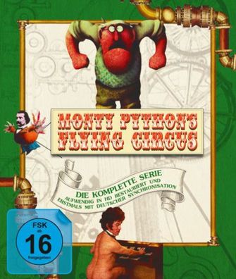 Monty Pythons: Flying Circus BOX (BR) Komplette Serie Staffel 1-4, 7Disc - capelig...