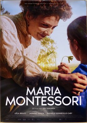 Maria Montessori - Original Kinoplakat A0 - Jasmine Trinca, Leïla Bekhti - Filmposter
