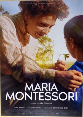 Maria Montessori - Original Kinoplakat A1 - Jasmine Trinca, Leïla Bekhti - Filmposter