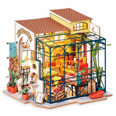 Emily s Flower Shop Miniaturhaus 3D-Puzzle