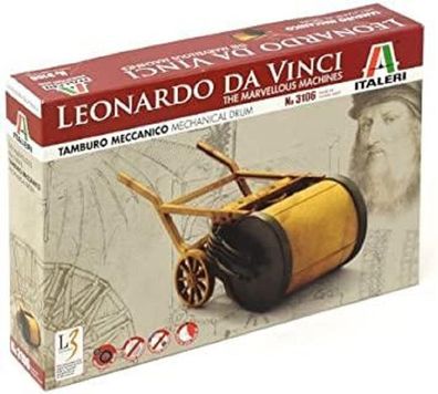 Italeri Leonardo Da Vinci Mechanical Drum Drommel 510003106 Italeri 3106